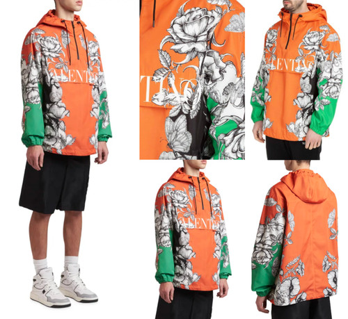 Veste capuche valentino - veste,